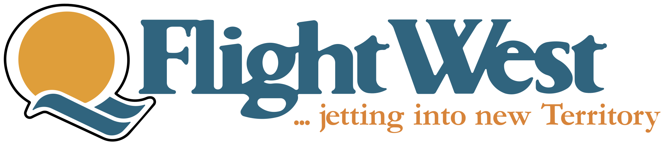 Flight West Airlines Logo Png Transparent - Flight West Airlines (2400x2400), Png Download