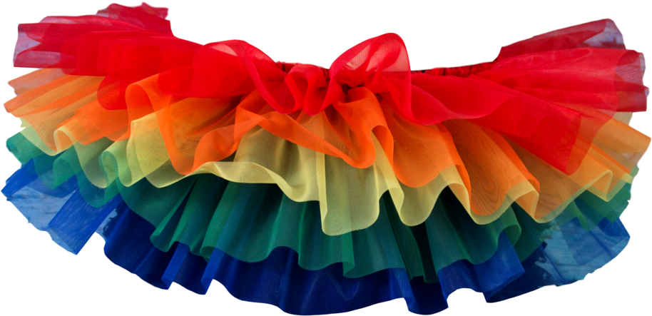 Mini Costume Chiffon Striped - Ruffle (1024x587), Png Download