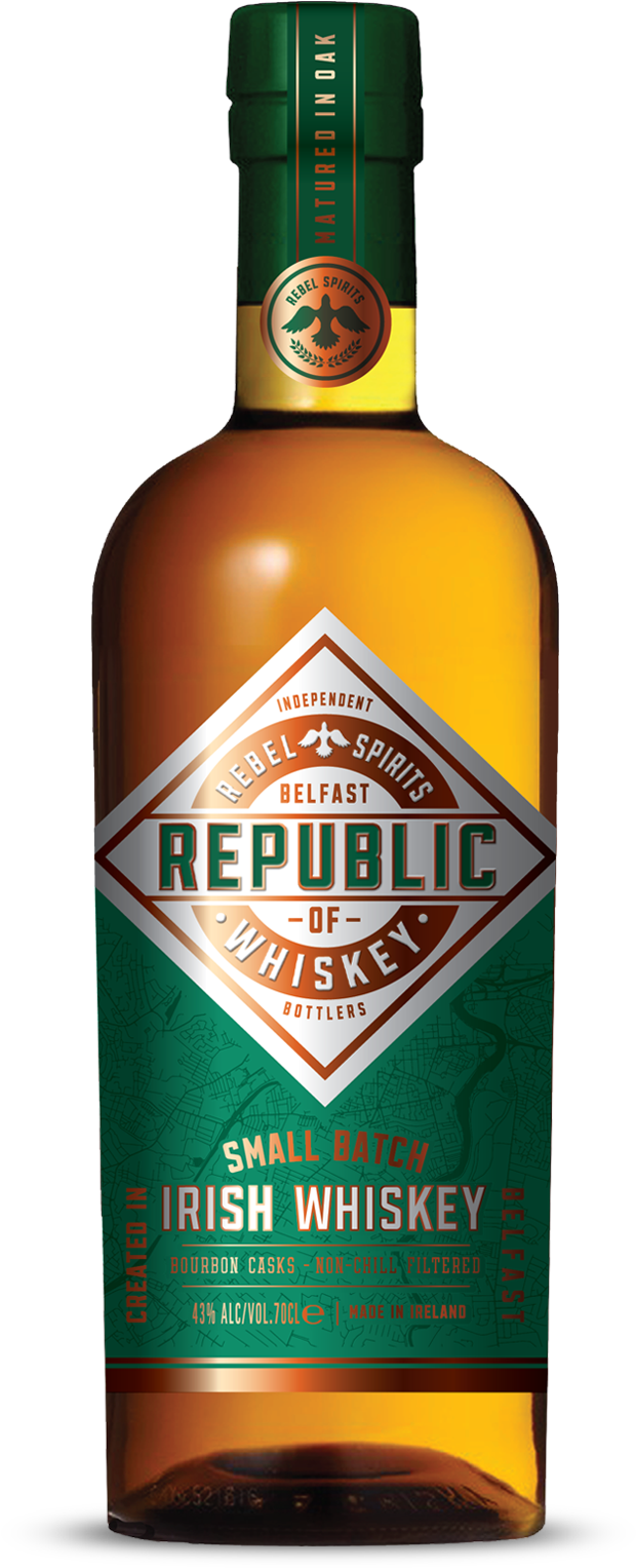Republic Of Whiskey - Blended Whiskey (869x1539), Png Download