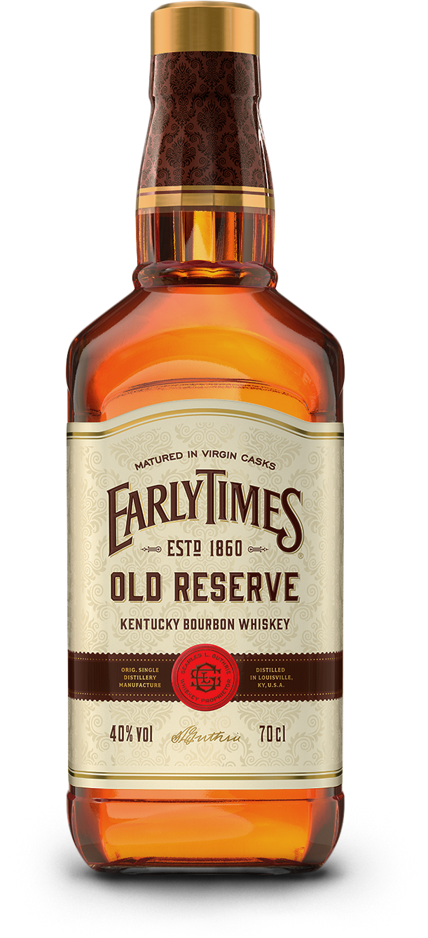 Early Times Old Reserve Bourbon - American Whiskey (800x1495), Png Download
