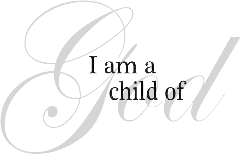 Jpg Library Download I Am A Child Of God Clipart - Am A Child Of God Clipart (831x543), Png Download