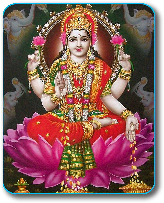 Lakshmi God Good Morning (720x839), Png Download