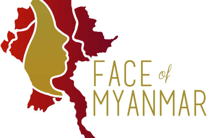 A Photo-based Research & Documentary Expedition Into - Myanmar Map Flag (695x460), Png Download