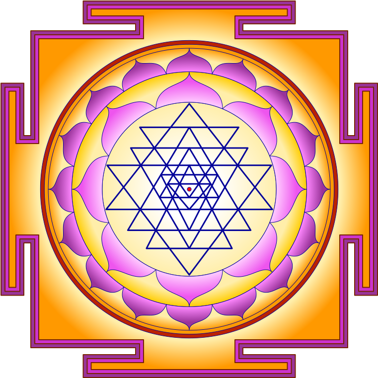 Sriyantra - Sri Yantra (800x800), Png Download