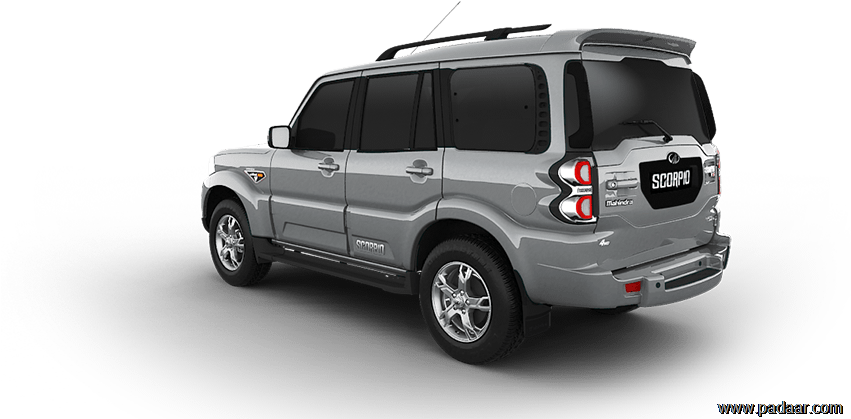 Hi, Mahindra & Mahindra Scorpio Sle Uses The Same Old - Scorpio Car On Road Price (850x438), Png Download