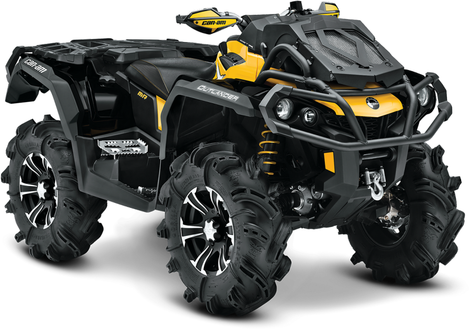 Png Four Wheeler Pluspng - 2013 Can Am Outlander 1000 Xmr (1023x826), Png Download