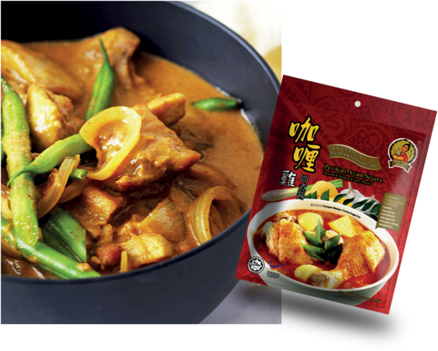 Instant Chicken Curry Paste - Steps For Cooking Curry Chicken (693x530), Png Download