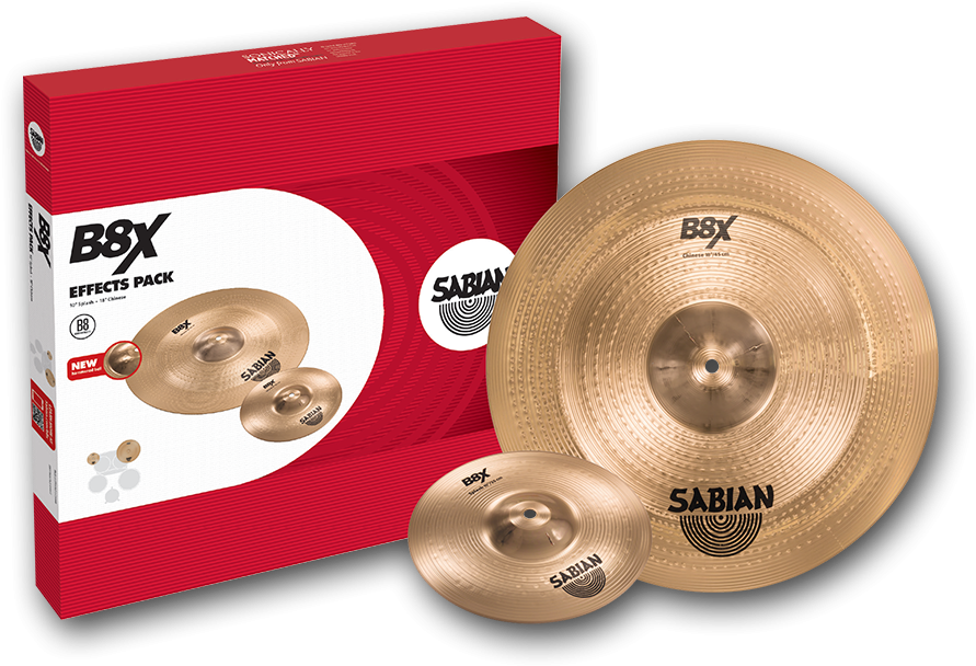 Sabian B8x 2 Pack (950x679), Png Download