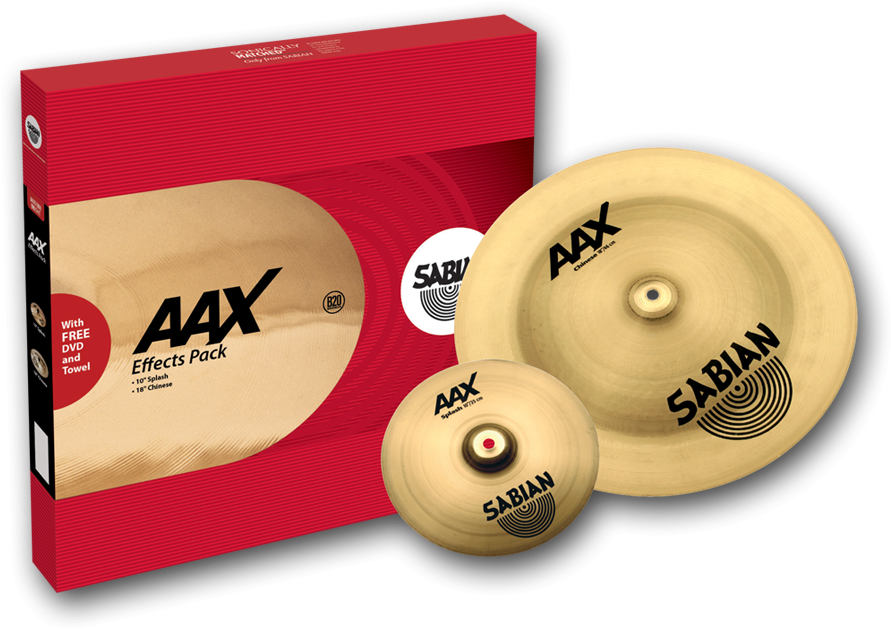 Sabian Aax Effects Pack Cymbals (950x653), Png Download