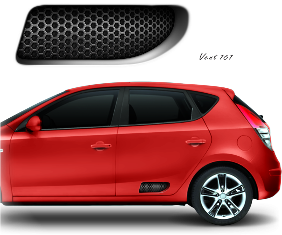 Suitable For Any Car By The Vow Grphix - Petrol Sticker For Red Car (987x800), Png Download