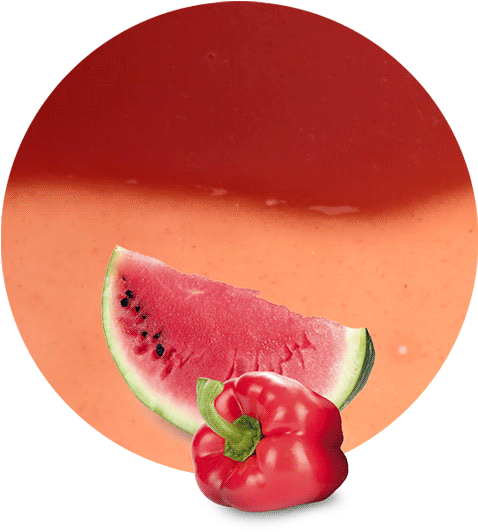 Watermelon & Red Pepper Concentrate - Watermelon (536x595), Png Download