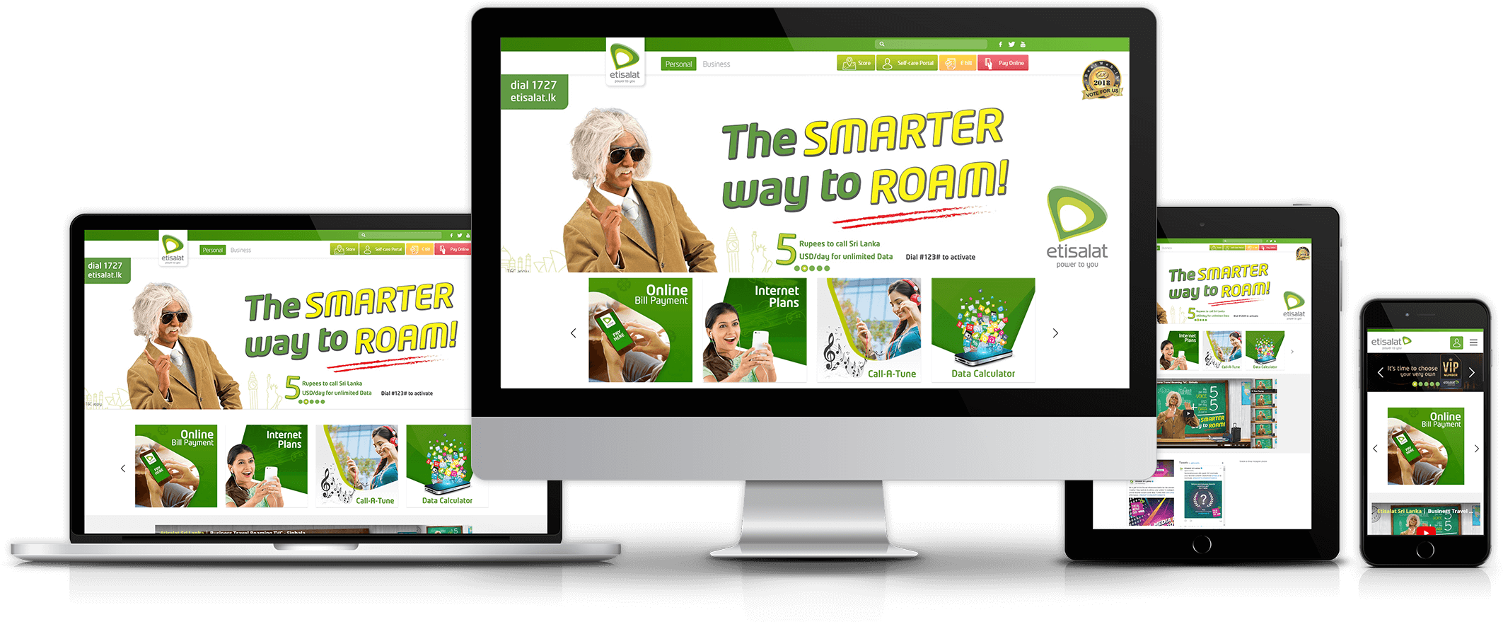 Responsive Design-etisalat - Julia's Pet Spa (2135x891), Png Download