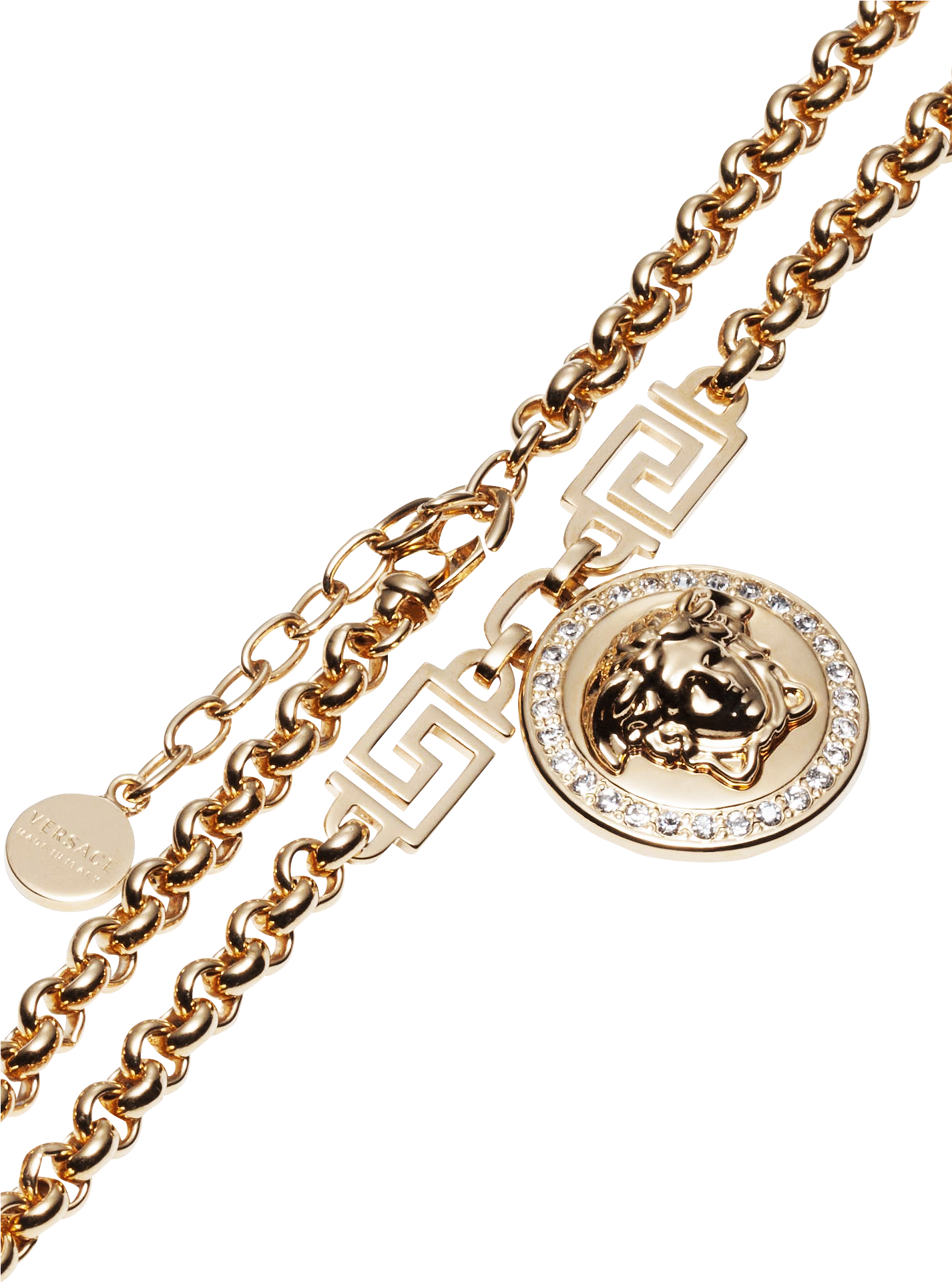 Icon Medusa Necklace - Aksesoris Versace (1425x2000), Png Download