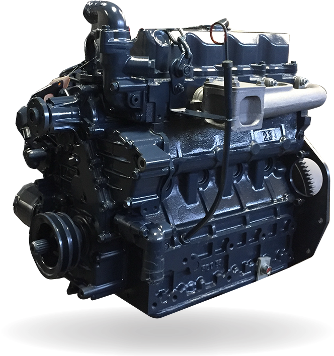 Authorized Kubota Industrial Dealer - Engine (800x709), Png Download