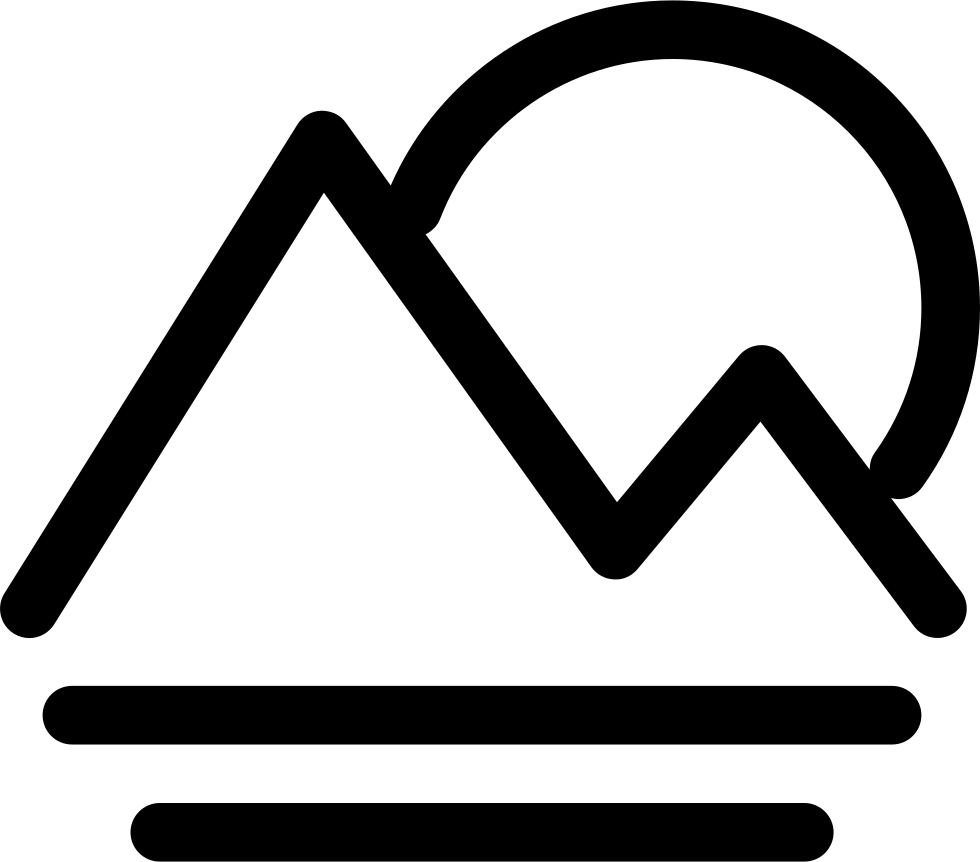 Png File - Scenery Icon Png (980x862), Png Download