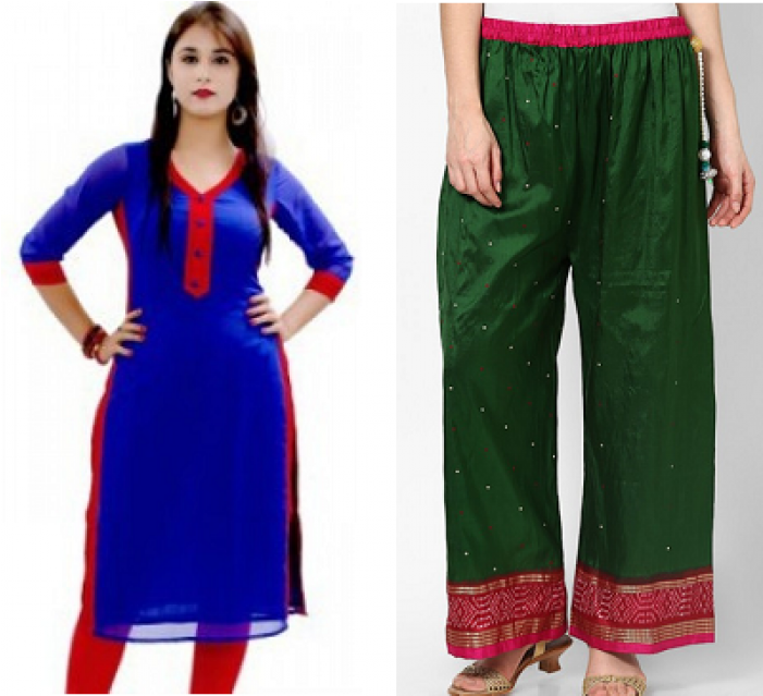 New Simple Kurti Design (700x850), Png Download