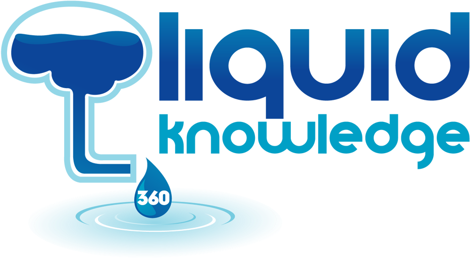 Liquid Knowledge Logo Design - Knowledge (1000x578), Png Download