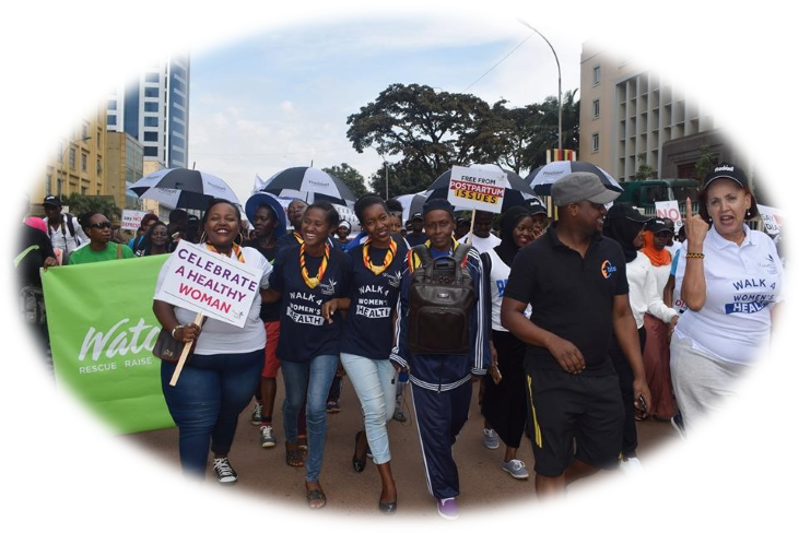 Uganda Girl Guides Association Was Registered By The - Social Group (731x488), Png Download