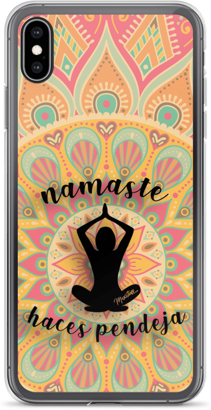 Namaste Iphone Case - Mobile Phone (1000x1000), Png Download
