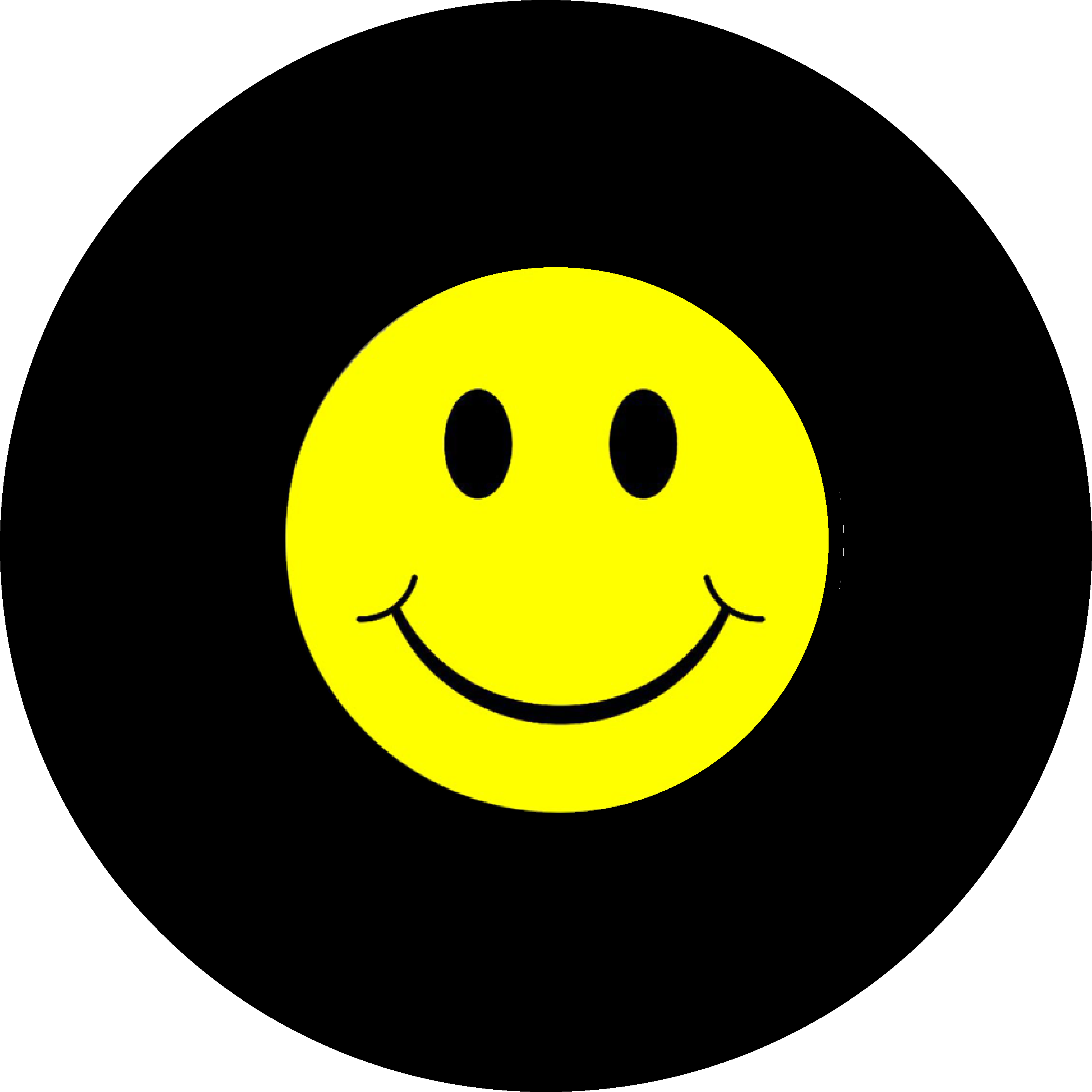 Order A Smiley Face Tire Cover, - Smiley (2823x2823), Png Download