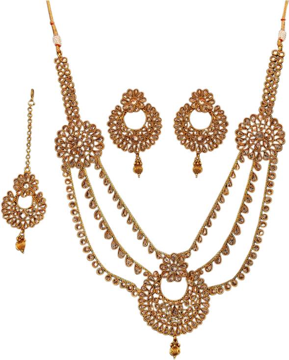 Dipali Necklace Set - Necklace (760x760), Png Download