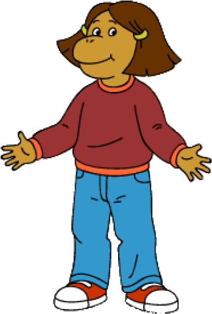 Free Png Download Arthur Character Francine Alice Frensky - Francine From Arthur (480x656), Png Download