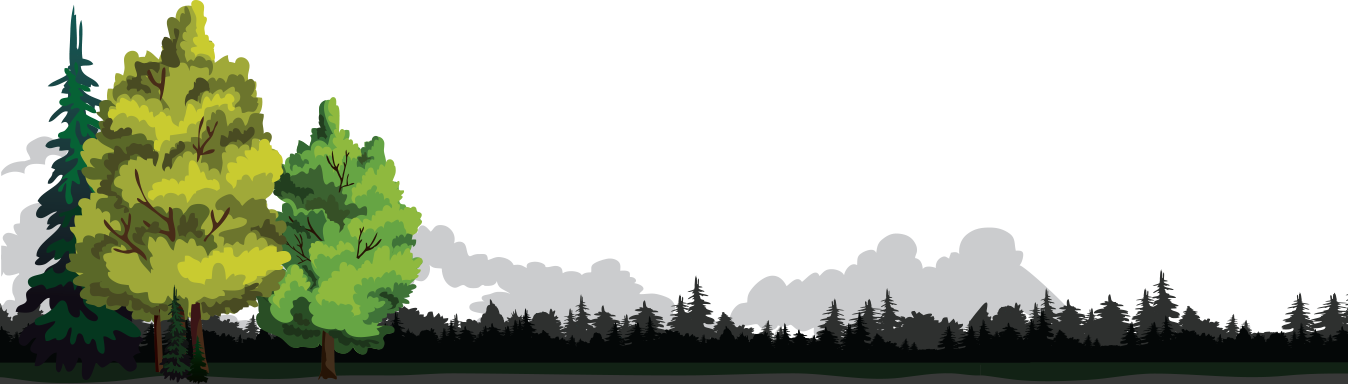 Information - Cartoon Landscapes Background Landscape Cartoon (1348x384), Png Download