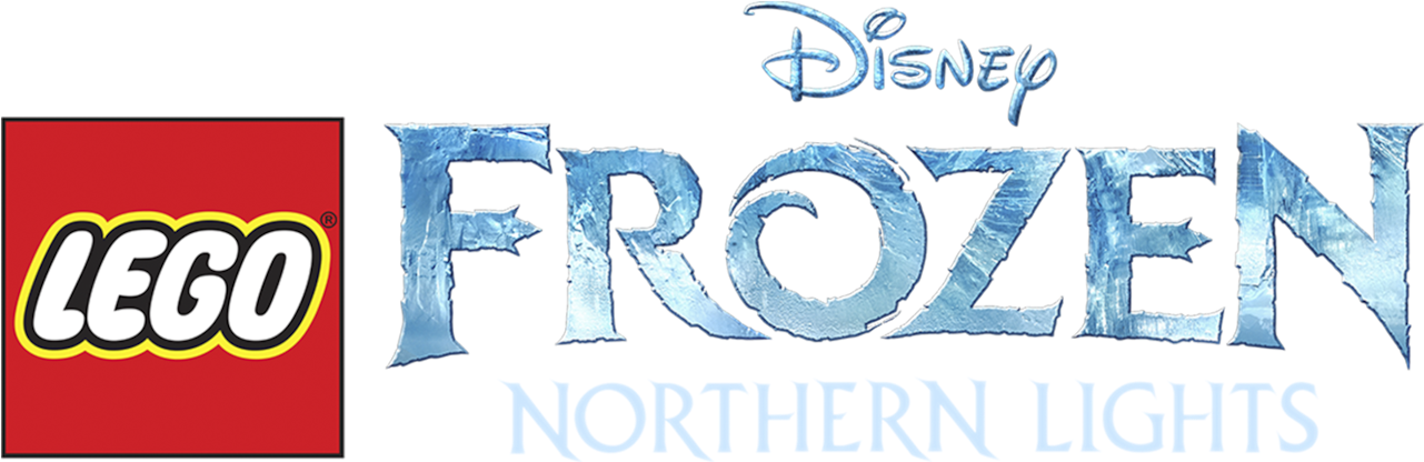 Frozen Northern Lights - Lego (1280x544), Png Download