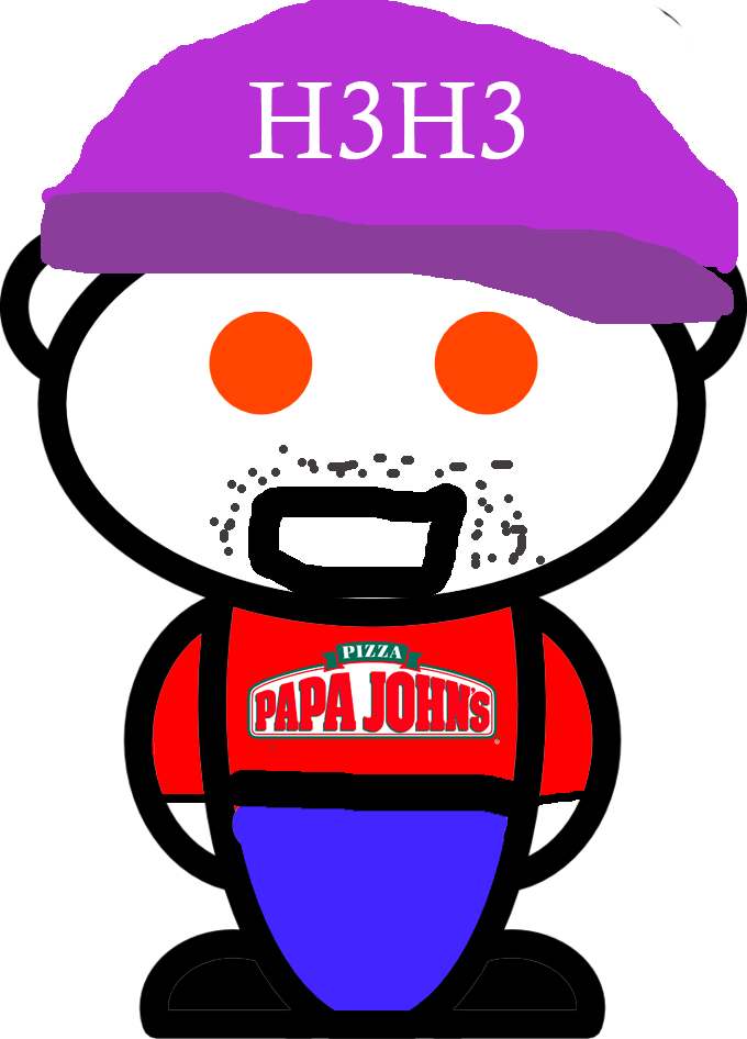 H3h3 New Subreddit Logo - Snoo Reddit Transparent (680x946), Png Download