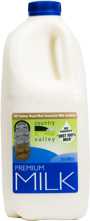 $0 - - Milk Full Cream Country Valley (628x1024), Png Download
