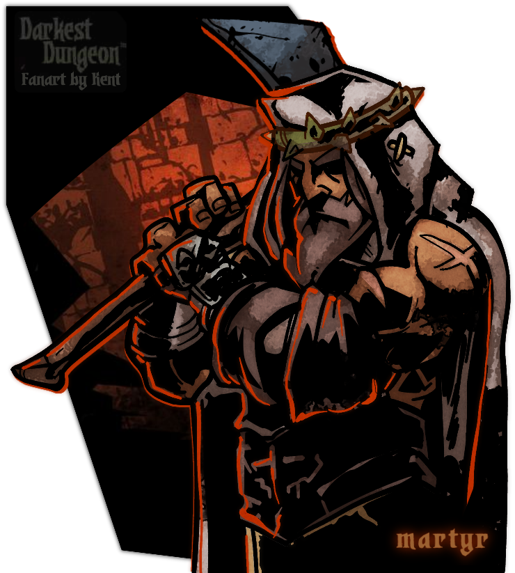 I Made A Fanart For A Custom Class On Darkest Dungeon - Darkest Dungeon Fan Made Classes (765x826), Png Download