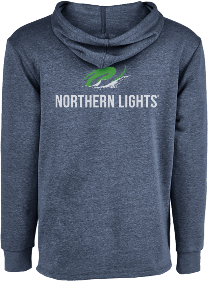 Northern Lights™ Logo Unisex Hoodie- Navy - Hoodie (1024x1024), Png Download
