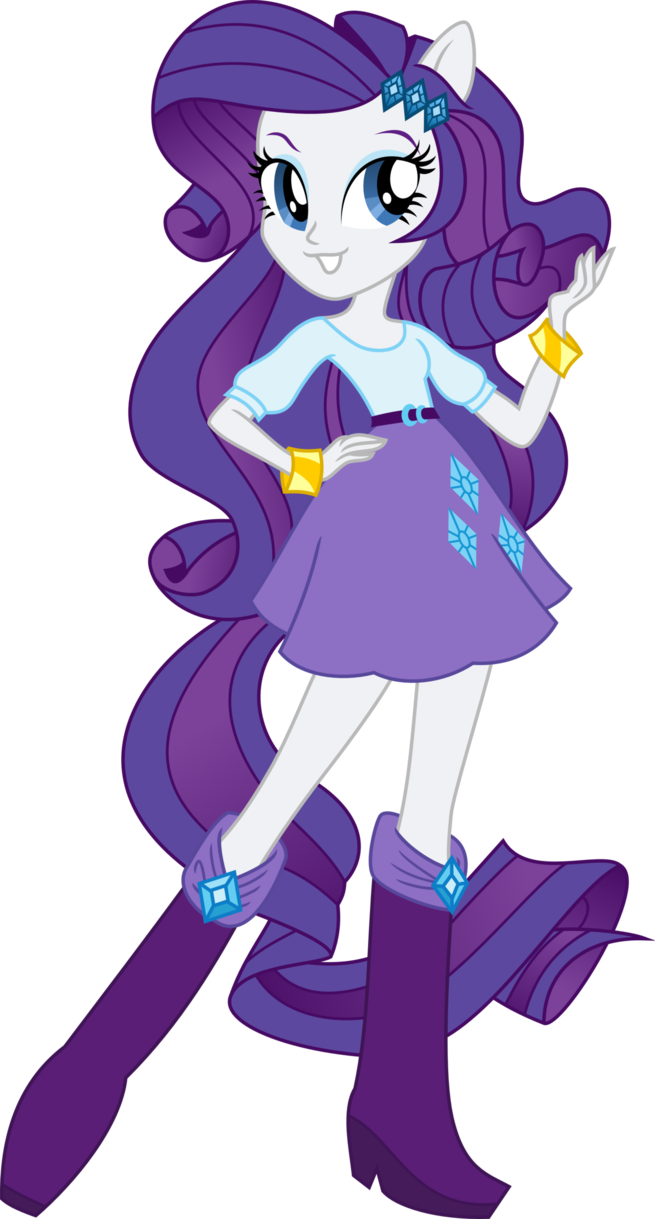 My Little Pony Rarity Equestria Girls (655x1219), Png Download