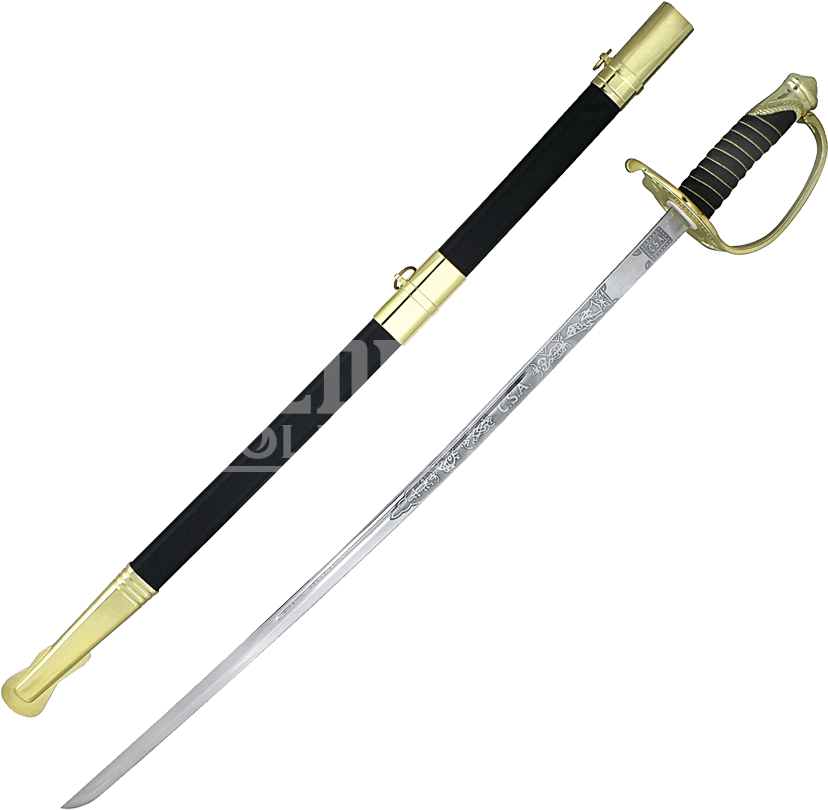 Swords Used In The Civil War (846x846), Png Download