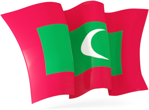Maldives National Flag Png (640x480), Png Download