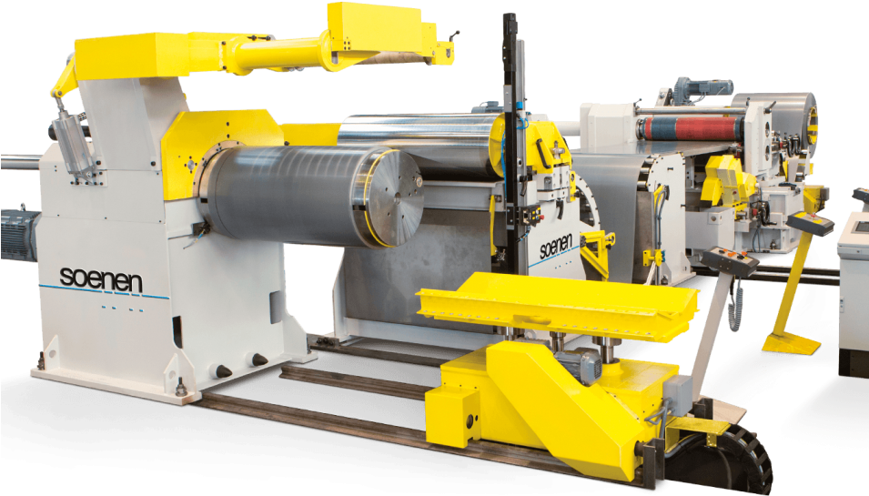 Soenen Slitting Line - Metal Lathe (954x636), Png Download