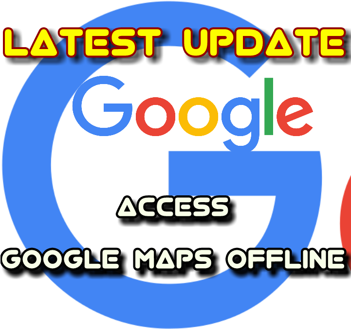 Google Maps Offline Available For Navigation - Google (720x720), Png Download