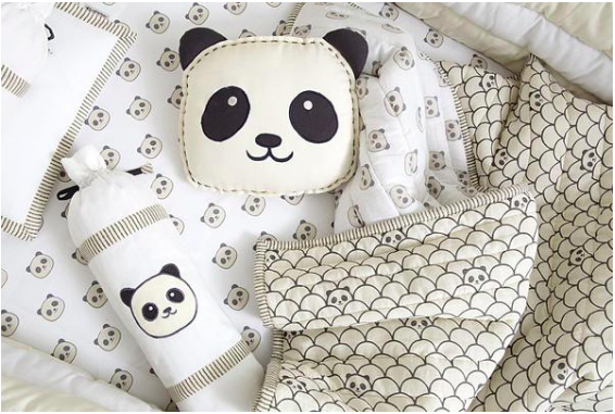 Organic Cot Bedding Set - Infant Bed (565x565), Png Download