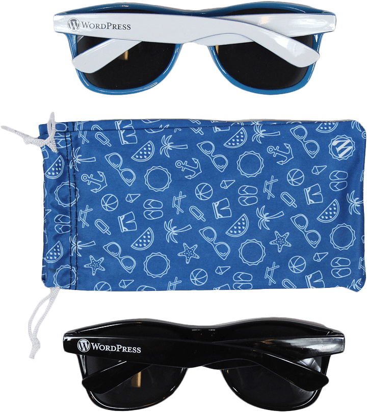 Wordpress Sunglasses - Competitive Swimwear (1024x1024), Png Download