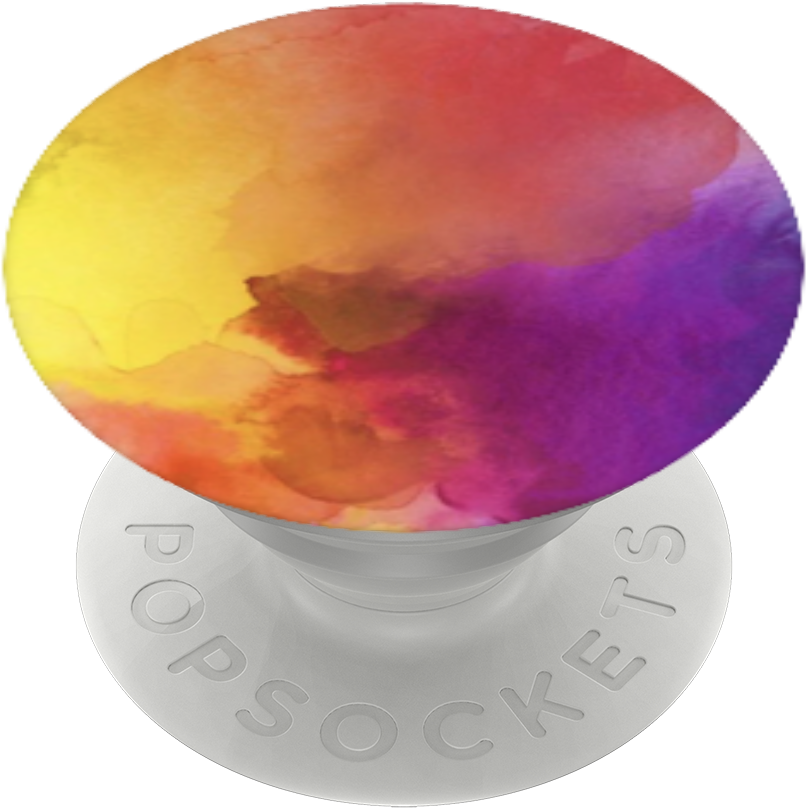 Watercolor, Popsockets Watercolor - Crystal (989x1000), Png Download