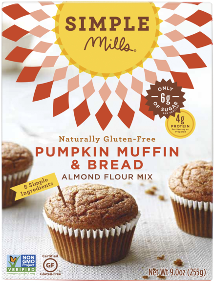 Simple Mills Pumpkin Bread (600x600), Png Download