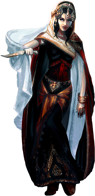 6 - Arabian Nights Characters (500x800), Png Download