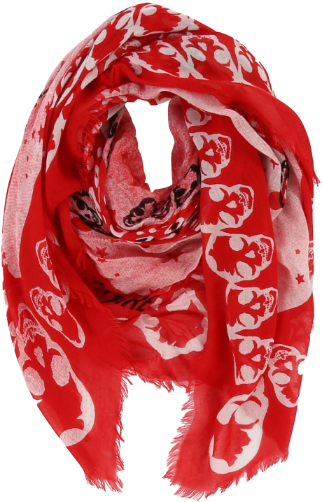 Zadig & Voltaire Kids Foulard Skull - Stole (960x720), Png Download