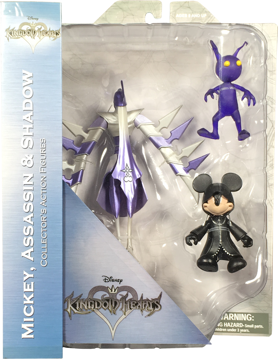Kingdom Hearts Ii - Diamond Select Kingdom Hearts Series 1 (930x1200), Png Download