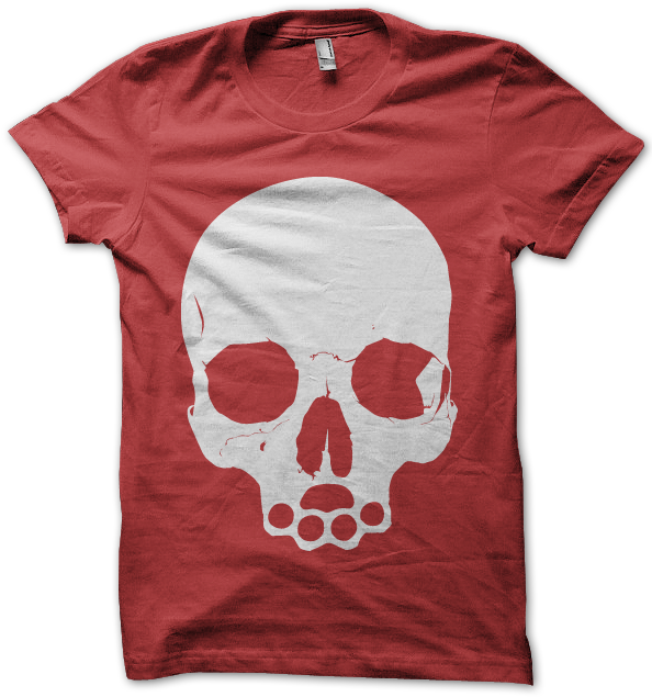 Skull Tee - Zoo Zoo T Shirts (603x644), Png Download