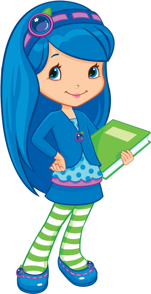 0 7995d 67345ff7 Xxxl - Strawberry Shortcake Characters Blueberry Muffin (711x1280), Png Download