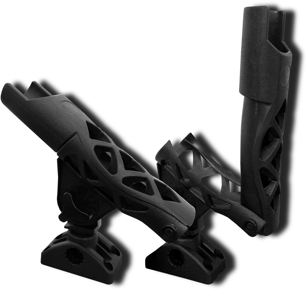 Strike-action Fishing Rod Holder - Revolver (1500x1500), Png Download