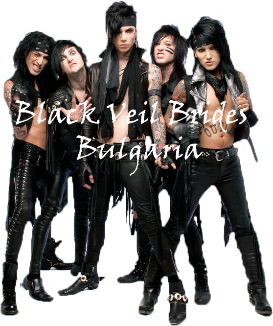 Black Veil Brides (558x666), Png Download