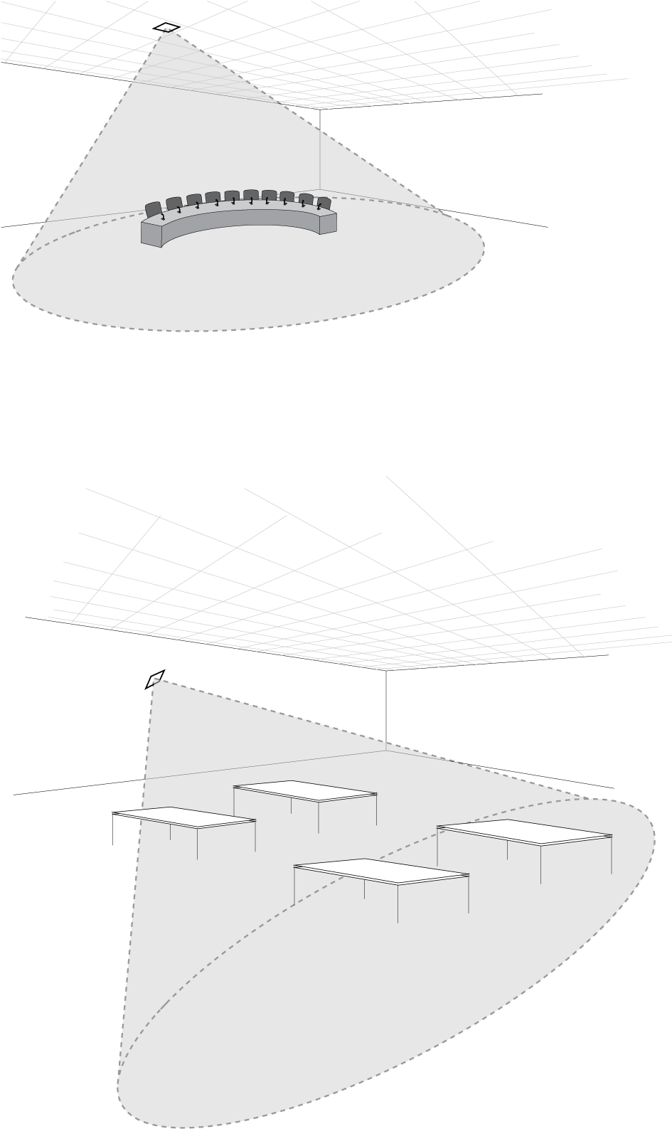 Always Perform A "walk Around" Test To Verify Coverage - Technical Drawing (944x1656), Png Download