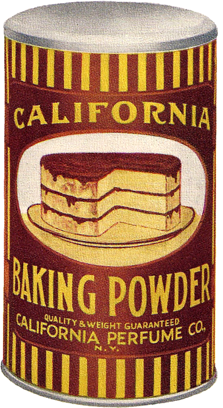 Freeuse Stock Antique Images Digital Food Download - Baking Powder Vector Hd (1041x1600), Png Download